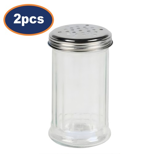 Glass salt pepper shaker with - glass,