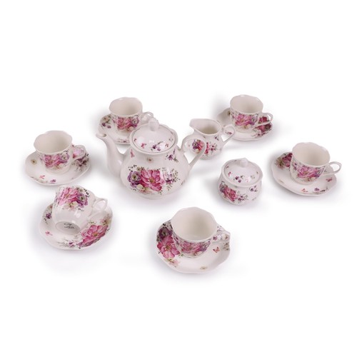 Piece porcelain tea - porcelain,