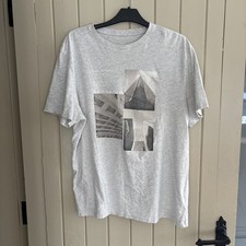 Mens Primark tshirt Size XL grey 