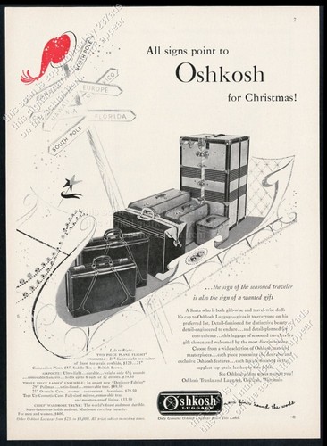 1950 oshkosh luggage chief - 1950,