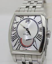 Men's Perrelet Power Reserve Stainless Steel watch A1017/A0942 w/date