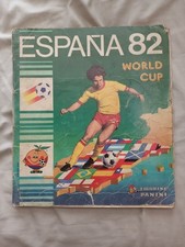 Panini Espana 82 world Cup football sticker album almost complete - poor