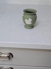 Wedgwood sage green Jasperware