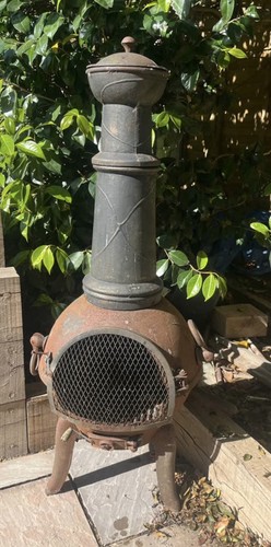 Hacienda chiminea fire - la,