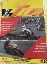 Isle of Man 1907 - 1987 : Official Souvenir Programme