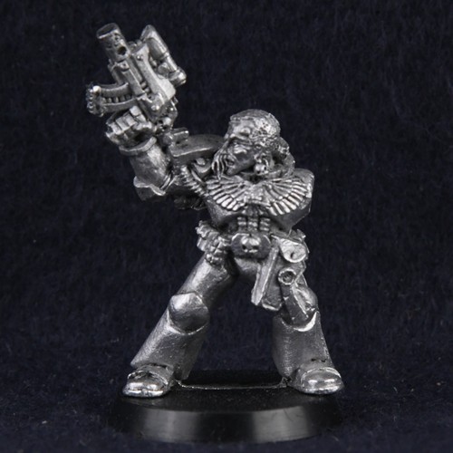 Space marine veteran sergeant - space,