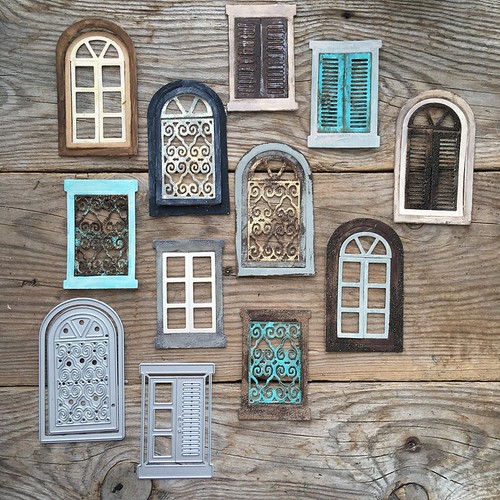 Metal cutting dies door window - door,