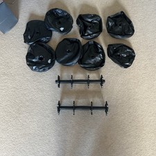 Water Fillable Dumbbells 10-40kg Water Filled Portable Weights For Fitness.