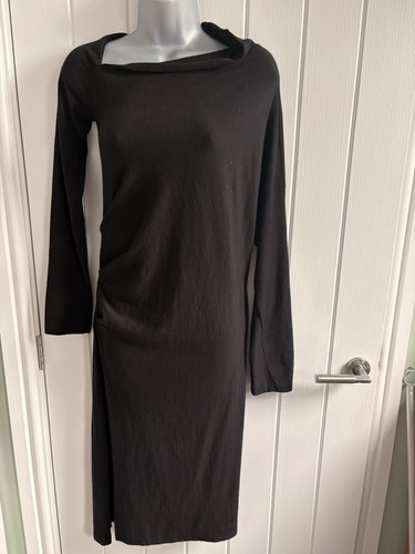 Perla black knitted dress - perla,