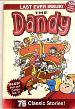 DANDY. LAST EVER ISSUE WITH PULLOUT NUMBER 1. 75 CLASSIC STORIES. 2012.