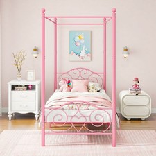 Single Canopy Bed Frame