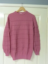Cotton Traders Ladies Sweater Rose Pink Size UK M