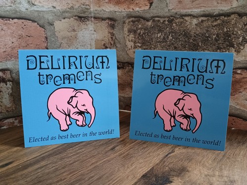 Delirium tremens beer sign - tremens,