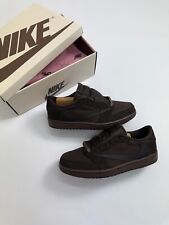 Air Jordan 1 Low OG Retro x Travis Scott 'Velvet Brown' UK 12  / US 13 / EU 47.5