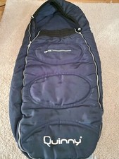 Quinny Cosy Toes / Footmuff  - Dark Blue