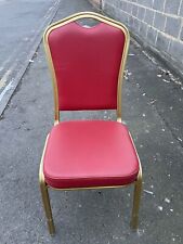 Shield Gold  Metal Banqueting Chair. Stacking. Church, Marquee or events chairs 