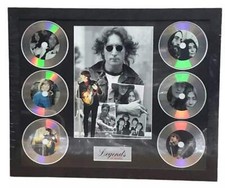JOHN LENNON MEMORABILIA FRAMED