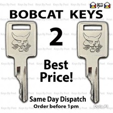 2 x BOBCAT KEYS Skid Steer E10