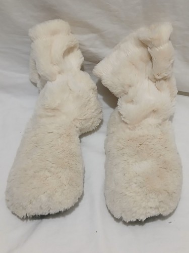 Microwave heated slipper boots - microwave,