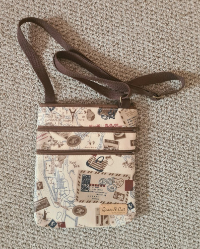 Queen cat cross body - cat, cross-body