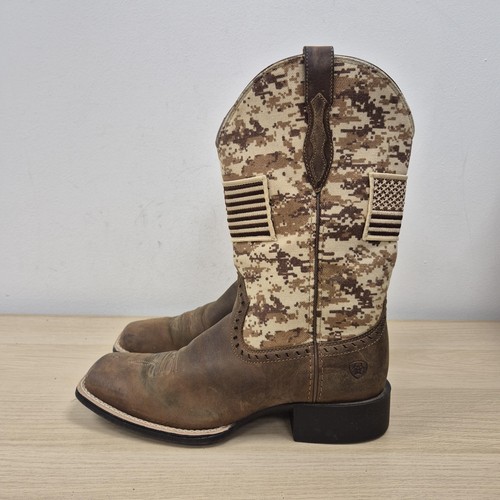 Ariat cowboy usa flag - ariat, boots