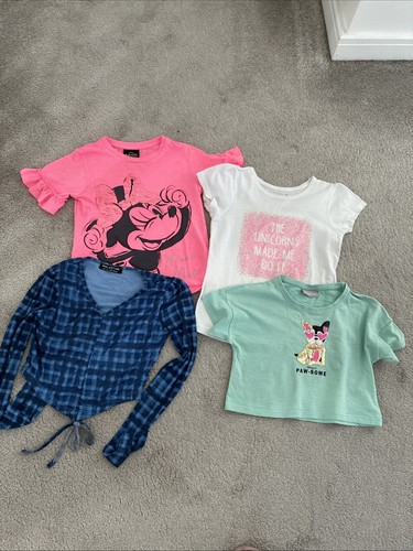 Girls tips cropped age 6 - 4,