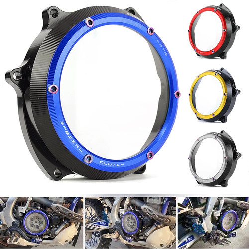 Engine clear clutch cover - clear,