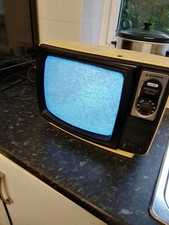 Sanyo Model 12-T280 Crt TV Vintage Retro Television Working