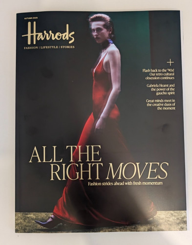 Harrods magazine autumn 2026 - harrods,