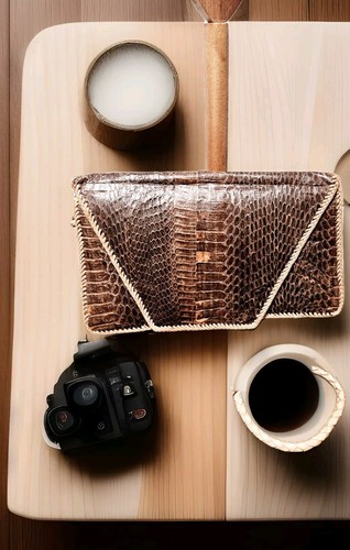 Vintage 50s brown - brown, genuine