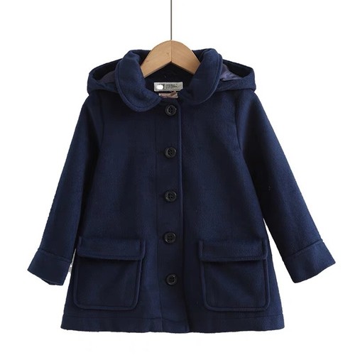 Girl navy blue - navy, peacoat