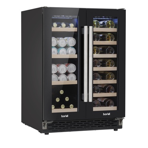 Baridi 60cm dual zone wine - baridi,