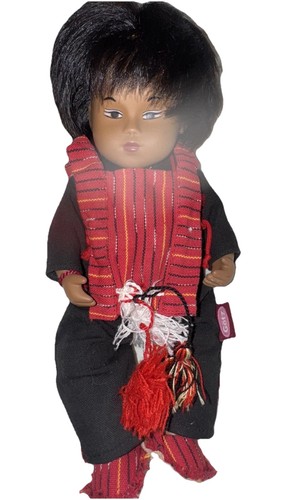 Gotz asian baby sasha doll - asian,