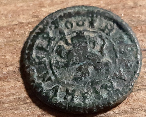 Hammered coin 1605 - hammered,