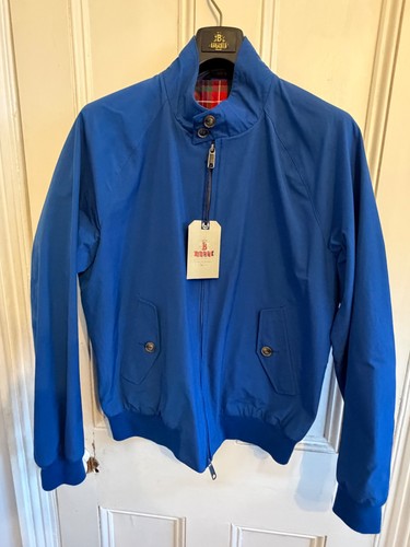 Baracuta royal blue harrington - royal,