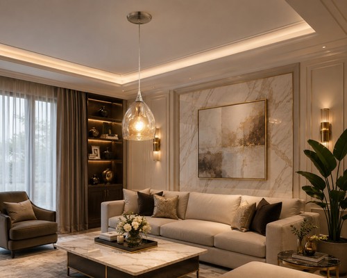 Pendant ceiling light satin - ceiling,