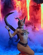 Erotic Female Demon Statue