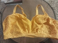 M&S 42E BUTTERCUP YELLOW  LACE