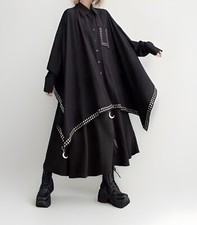 Black  Urban Street  Long Edgy