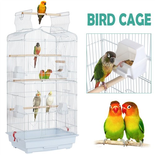 Open top budgie cage large - budgie,