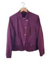 EWM women's Red smart formal blazer jacket with pockets size 14 Ladies