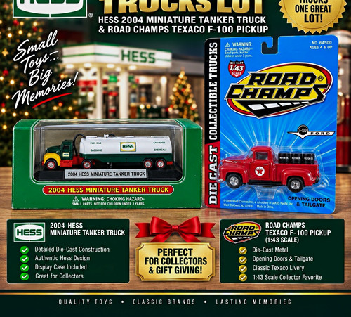 Hess 2004 mini tanker truck - 2004,