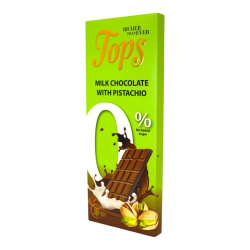 Tops chocolate bars - -, zero