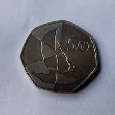 2019 circulated gibraltar 50p - 2019,