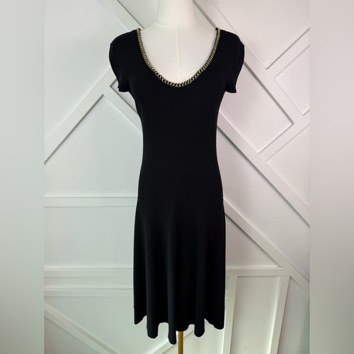 Karen millen black - black, ribbed