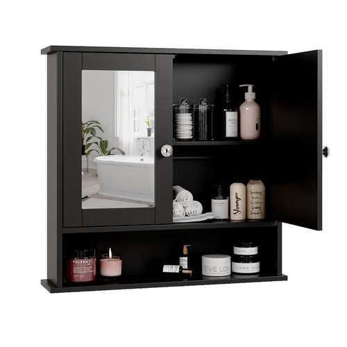 Bathroom mirror cabinet wall - mirror,