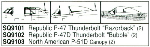 Squadron canopies sqs9101 72 - squadron,