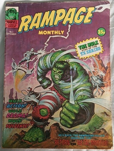 Rampage monthly hulk the - monthly, 3,
