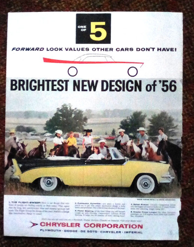 1956 dodge print royale - dodge,