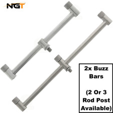 2x NGT Buzz Bars Stainless